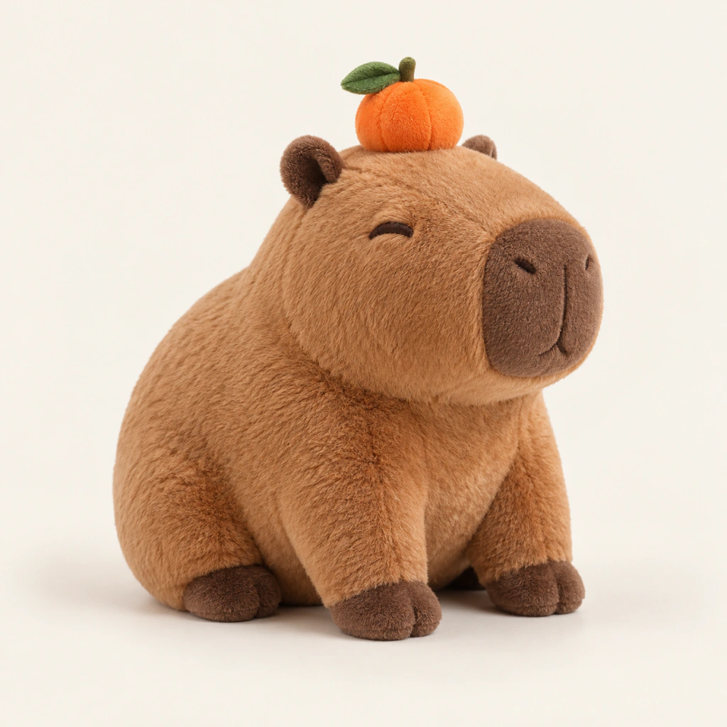 Peluche Capybara — Modo Siesta